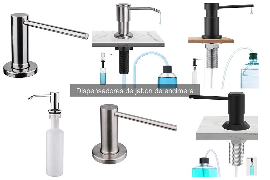 Instala fácilmente tu dispensador de jabón de encimera