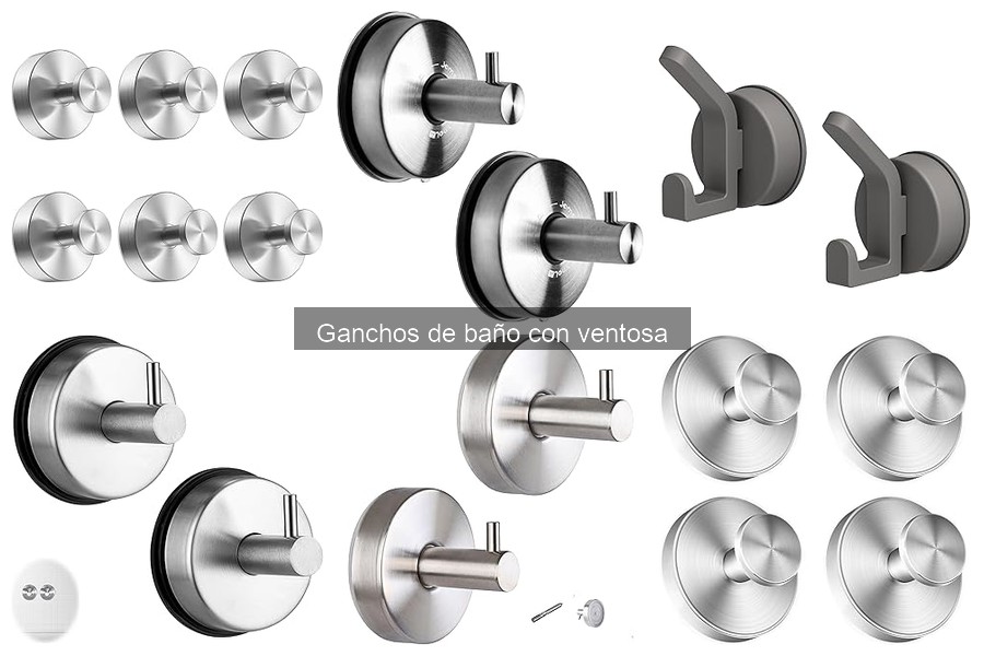 Instala Ganchos de Baño con Ventosa de Forma Efectiva