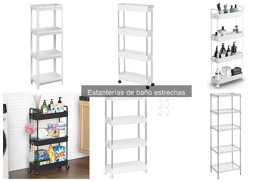 Instalación de Estanterías de Baño Estrechas: Guía Paso a Paso