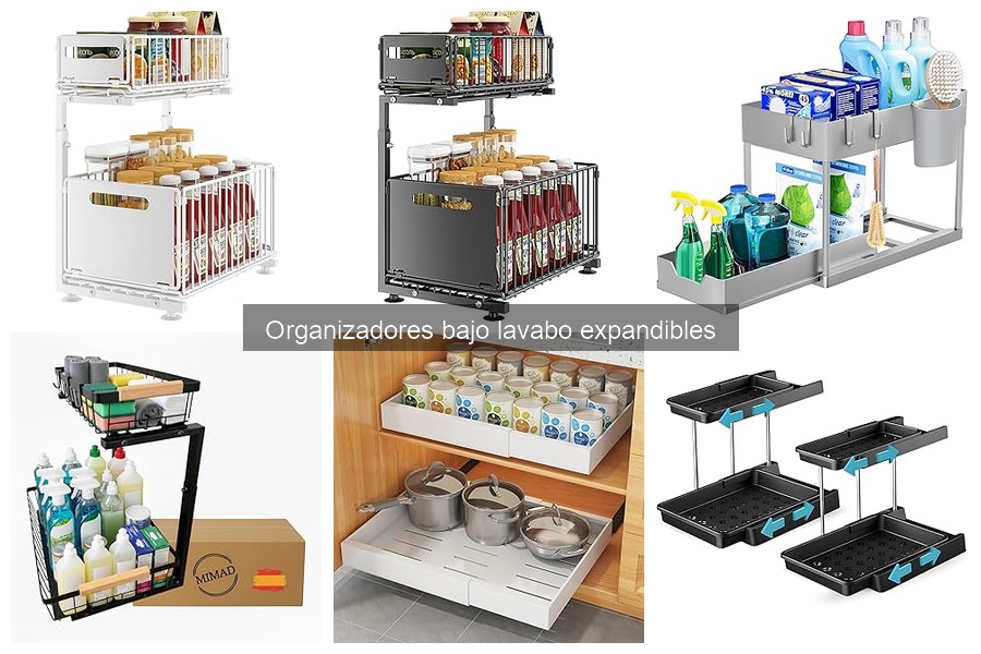 Instrucciones para Instalar un Organizador Bajo Lavabo Expandible