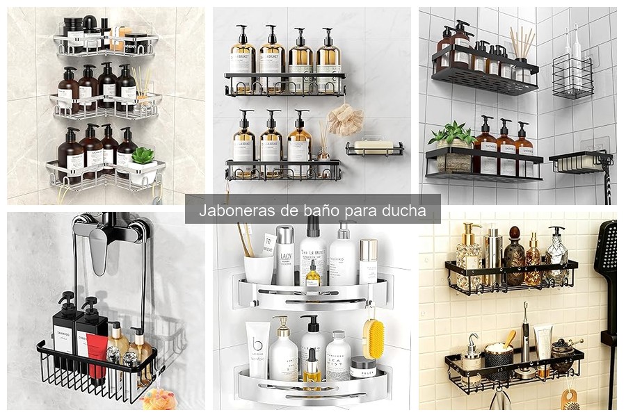 Jaboneras de baño para familias: guía de compra esencial