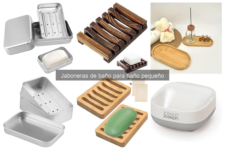 Jaboneras Moderna: Estilos que Transforman tu Baño Pequeño