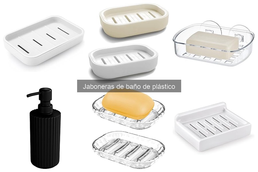 Jabonerías de plástico económicas: Dónde comprarlas
