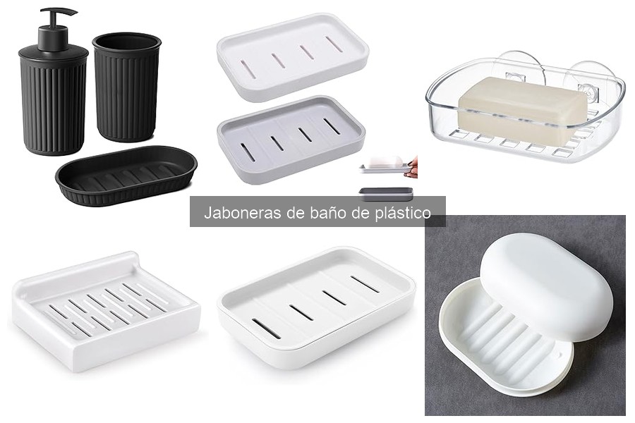 Jabones artesanales: ventajas de usar jaboneras de plástico