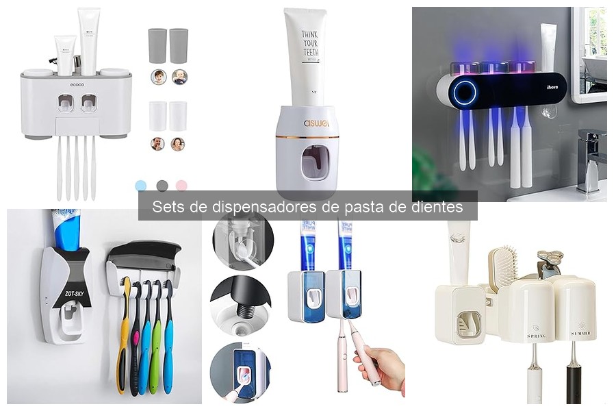 Los mejores dispensadores de pasta de dientes para familias