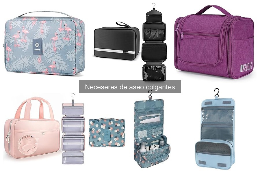 Los mejores neceseres de aseo colgantes para viajeros frecuentes