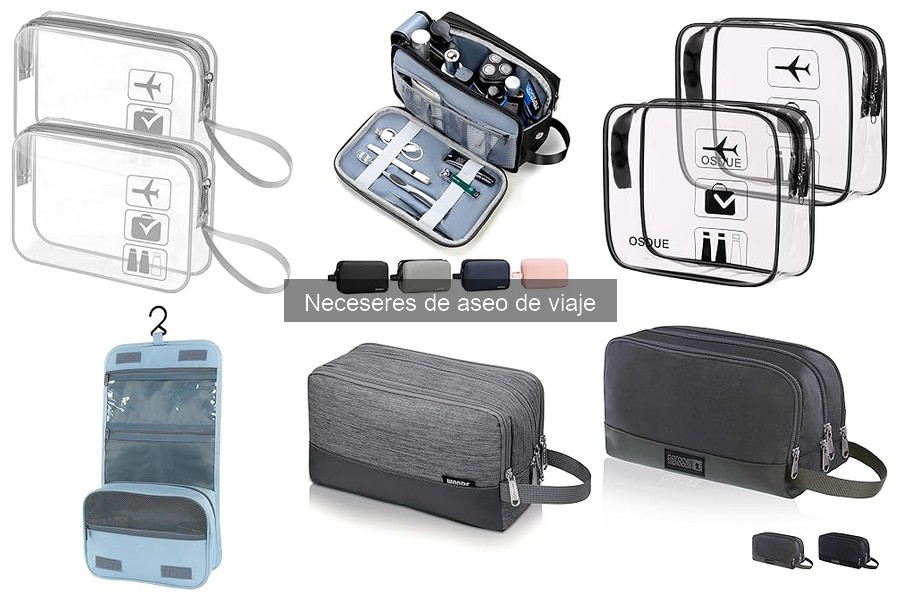 Los Neceseres de Aseo de Viaje Más Populares en Amazon