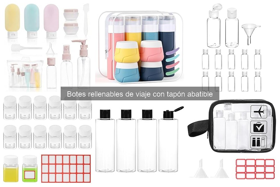 Mantenimiento de botes rellenables de viaje: ¡Consejos útiles!