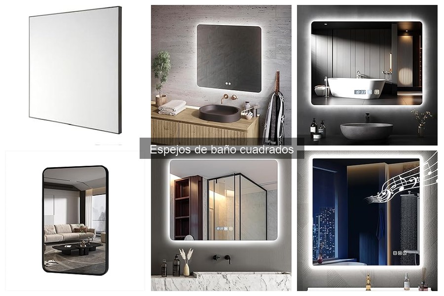 Mantenimiento de Espejos de Baño Cuadrados: Consejos y Productos