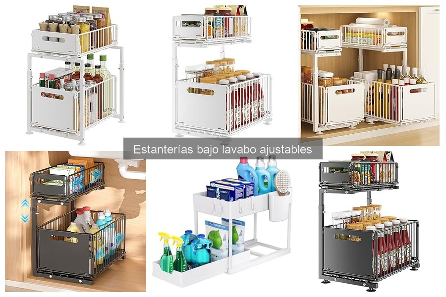 Mantenimiento de Estanterías bajo Lavabo Ajustables: Consejos Útiles