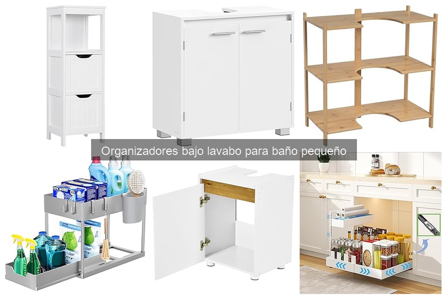 Mantenimiento de organizadores bajo lavabo: Guía práctica