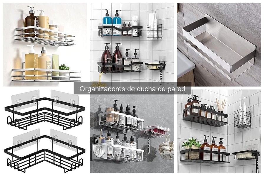Mantenimiento de organizadores de ducha de pared: consejos útiles