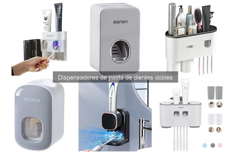 Mantenimiento del dispensador de pasta de dientes doble