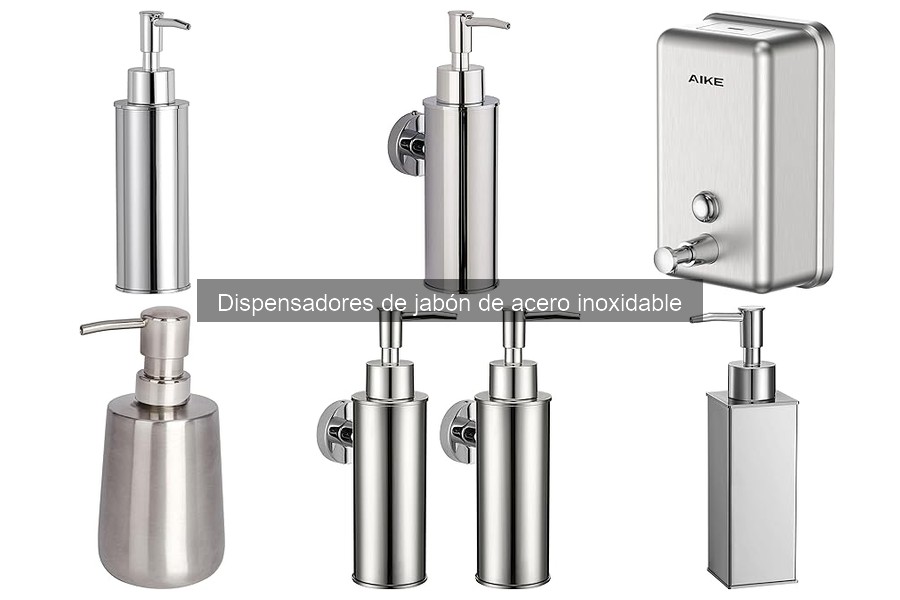 Mantenimiento y limpieza de dispensadores de jabón de acero inoxidable