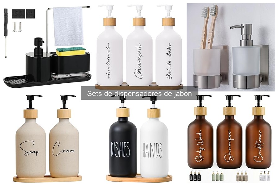 Mantenimiento y limpieza de dispensadores de jabón en el baño