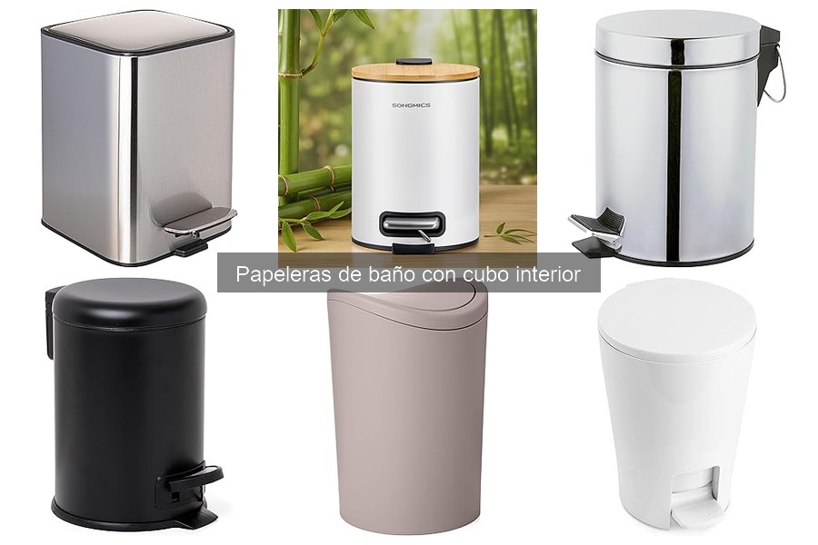 Mejores consejos para organizar el baño con papeleras de cubo interior