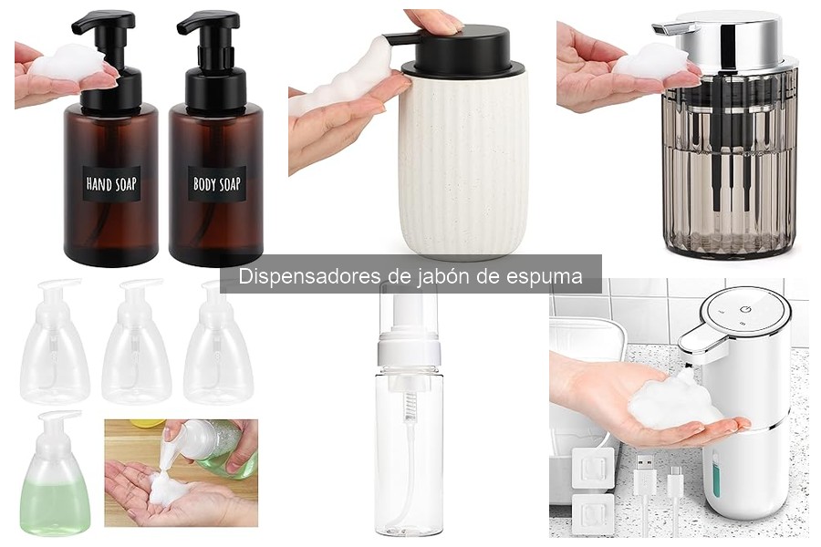 Mejores dispensadores de jabón de espuma para familias
