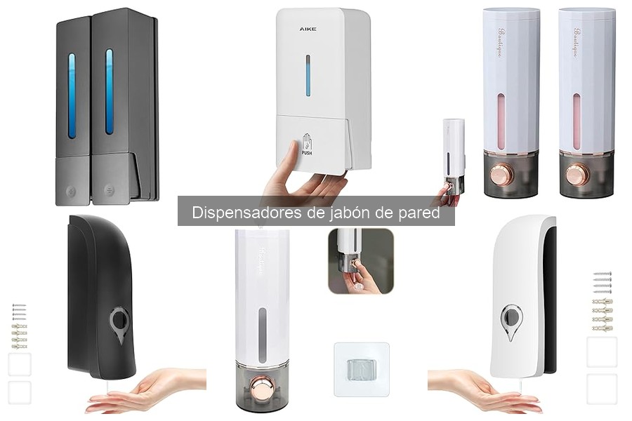 Mejores dispensadores de jabón de pared para familias