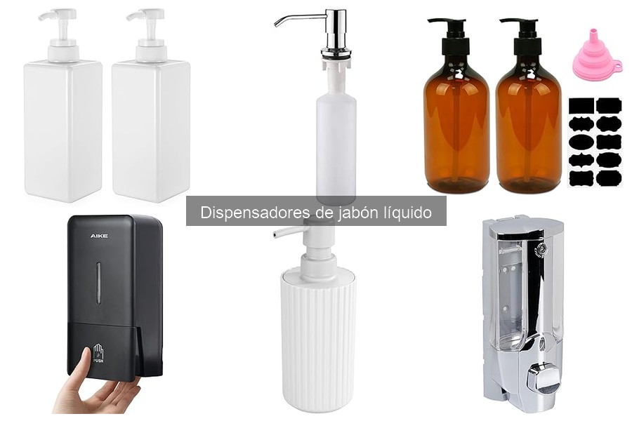Mejores dispensadores de jabón líquido para familias