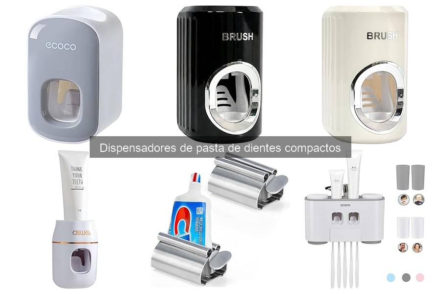 Mejores dispensadores de pasta de dientes compactos en 2023