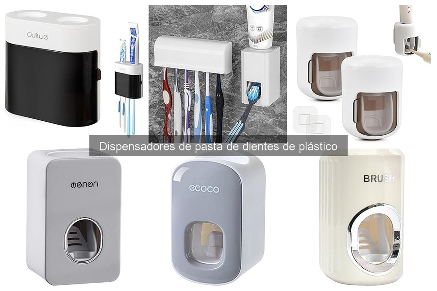 Mejores dispensadores de pasta de dientes de plástico para familias