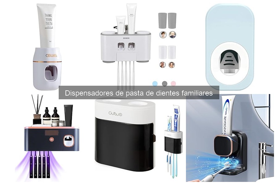 Mejores dispensadores de pasta de dientes familiares 2023