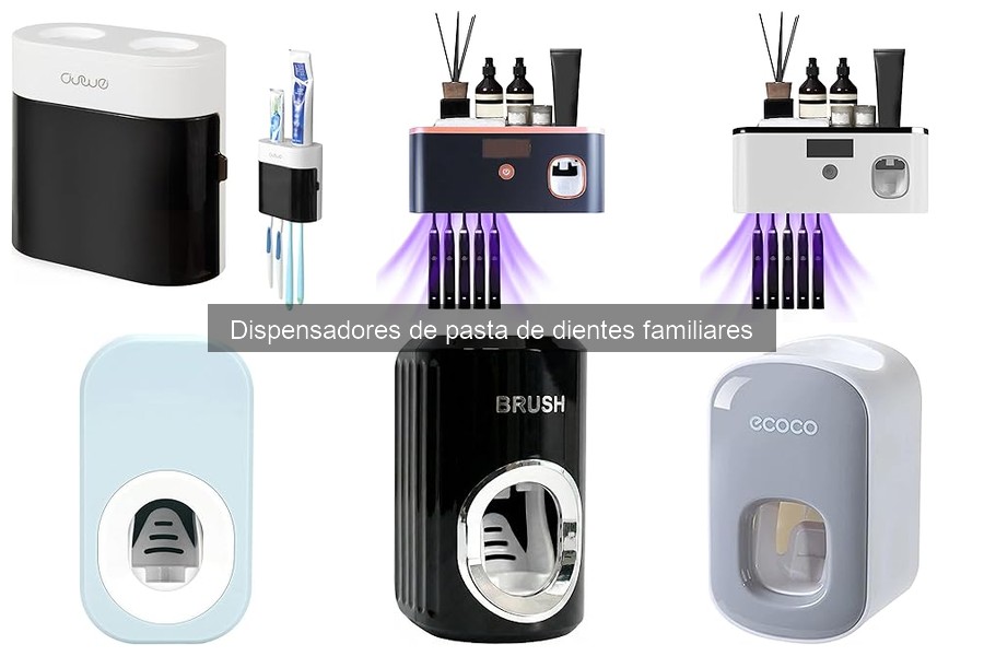 Mejores dispensadores de pasta de dientes familiares online
