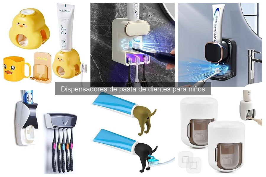 Mejores dispensadores de pasta de dientes para niños en 2023