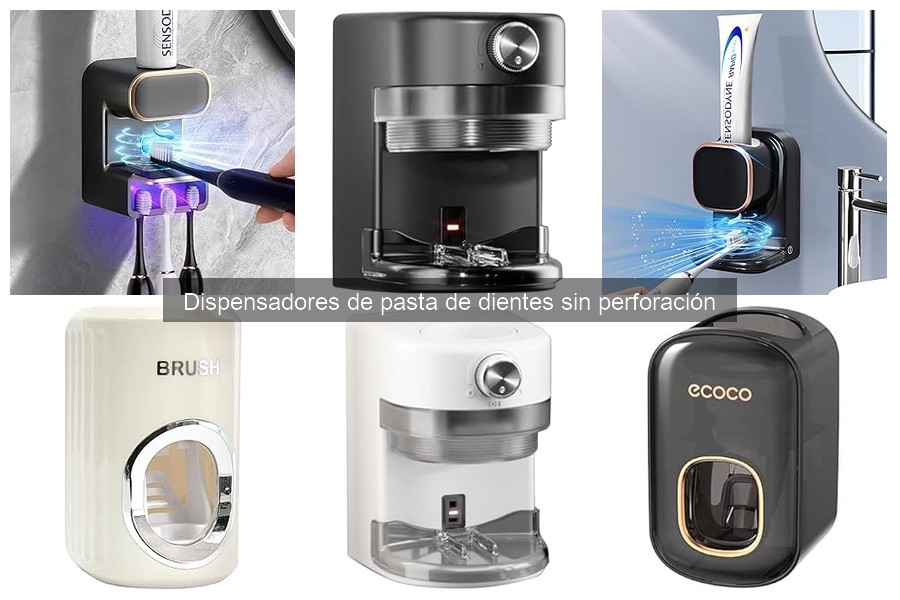 Mejores dispensadores de pasta de dientes sin perforación 2023