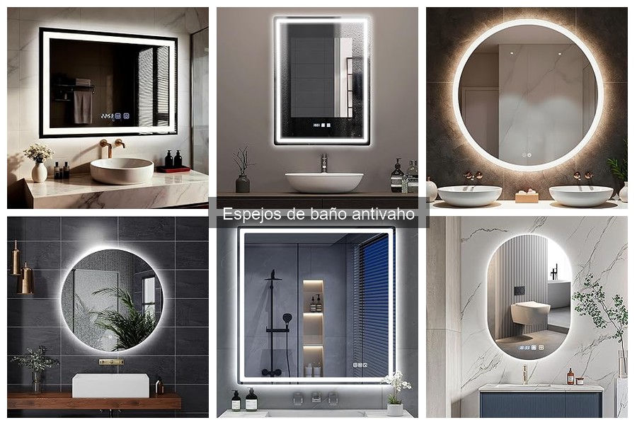Mejores espejos de baño antivaho: guía de compra 2023