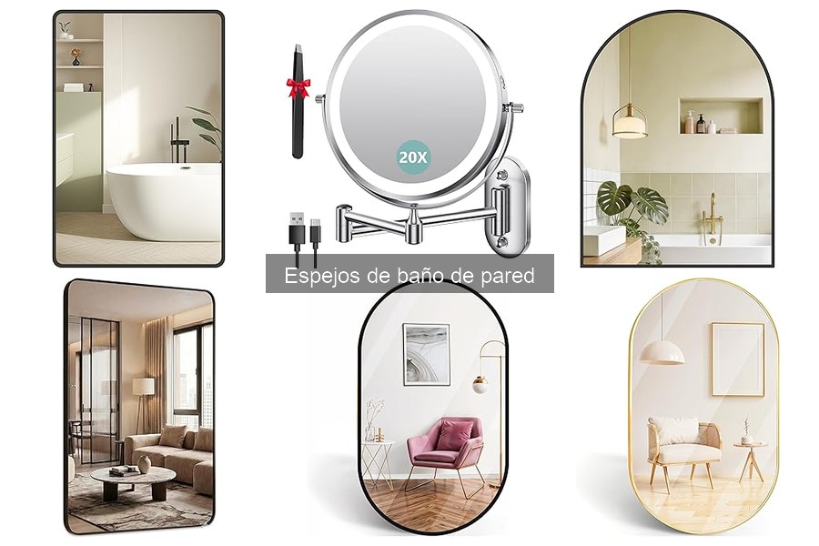 Mejores espejos de baño de pared del año: revisiones y características