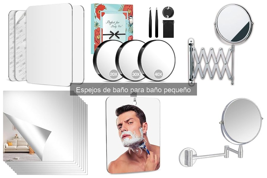 Mejores espejos para baño pequeño según opiniones de usuarios