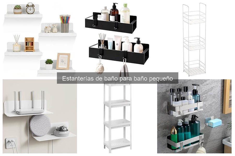 Mejores estanterías de baño para ahorrar espacio en 2023