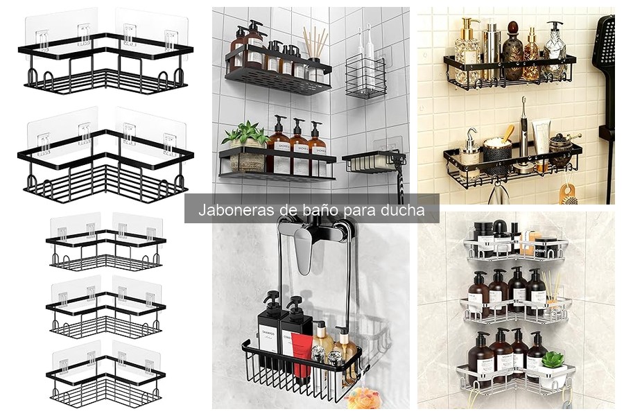 Mejores jaboneras de baño para espacios pequeños