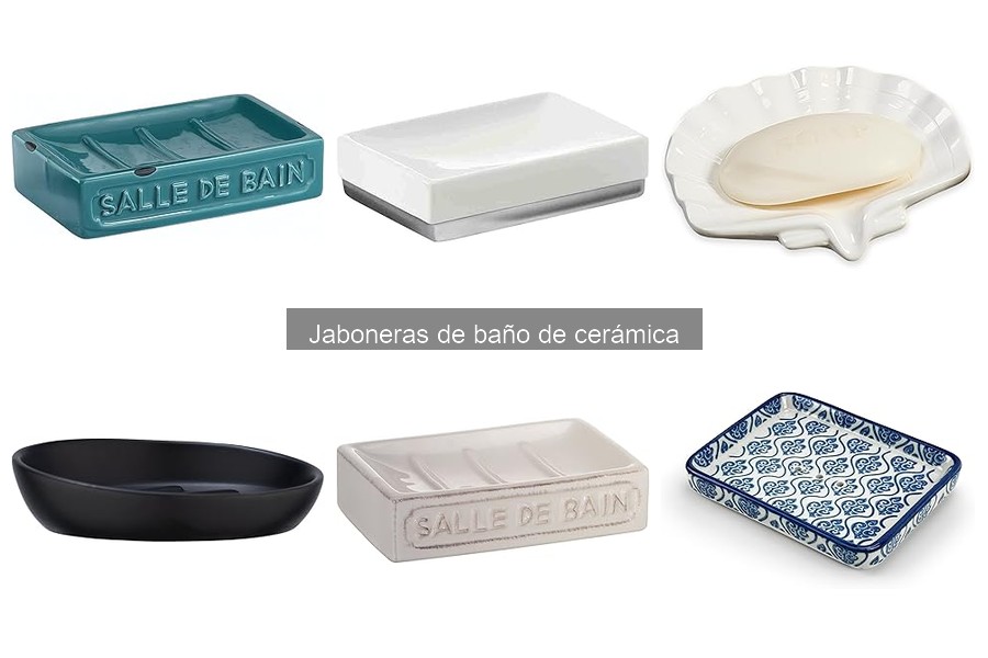 Mejores lugares para comprar jaboneras de cerámica a buen precio