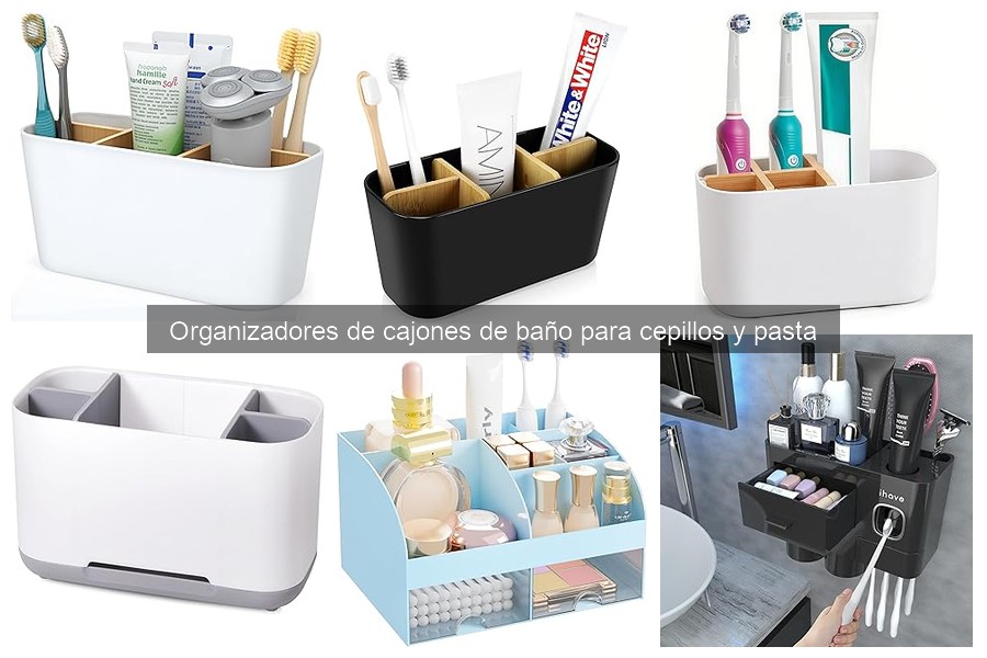 Mejores lugares para comprar organizadores de cajones de baño