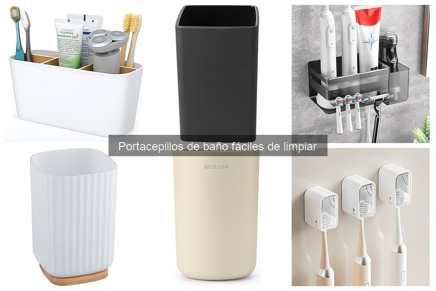 Mejores lugares para comprar portacepillos de baño baratos