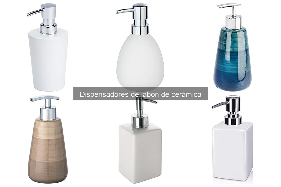 Mejores marcas de dispensadores de jabón de cerámica