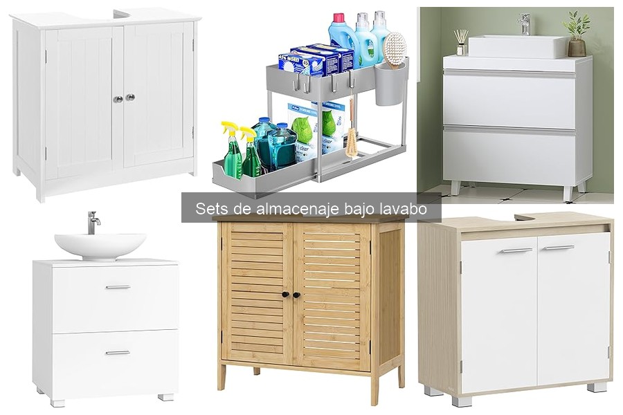 Mejores marcas de sets de almacenaje bajo lavabo