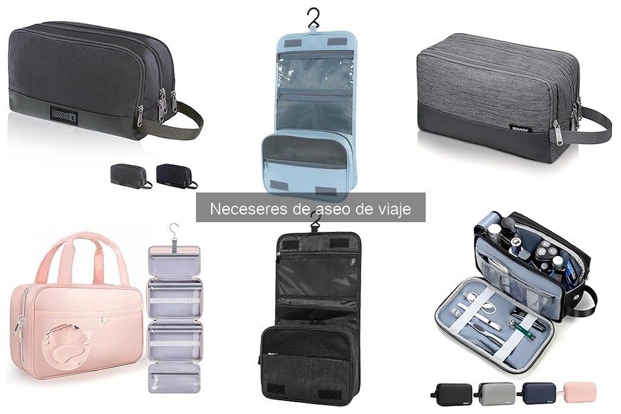 Mejores neceseres de aseo de viaje: Opiniones y recomendaciones