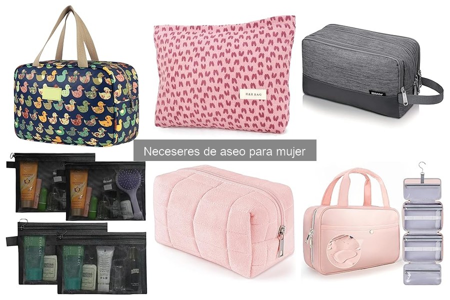 Mejores Neceseres de Aseo para Mujer en 2023: Comparativa