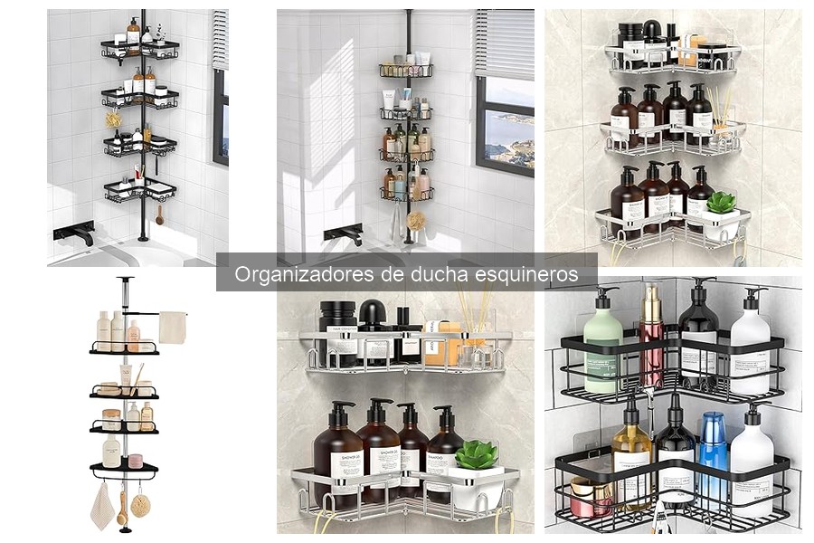 Mejores ofertas en organizadores de ducha esquineros 2023