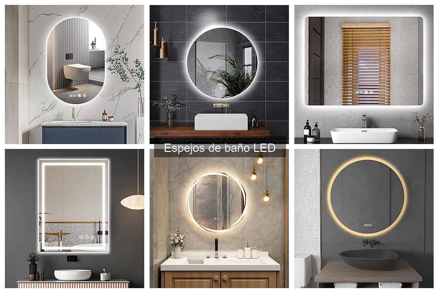 Mejores ofertas y precios de espejos de baño LED