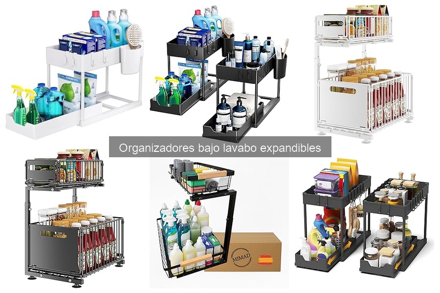 Mejores organizadores bajo lavabo expandibles en 2023
