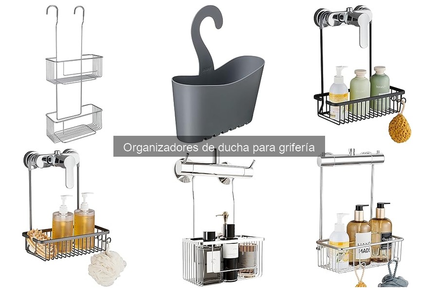 Mejores organizadores de ducha para grifería en 2023