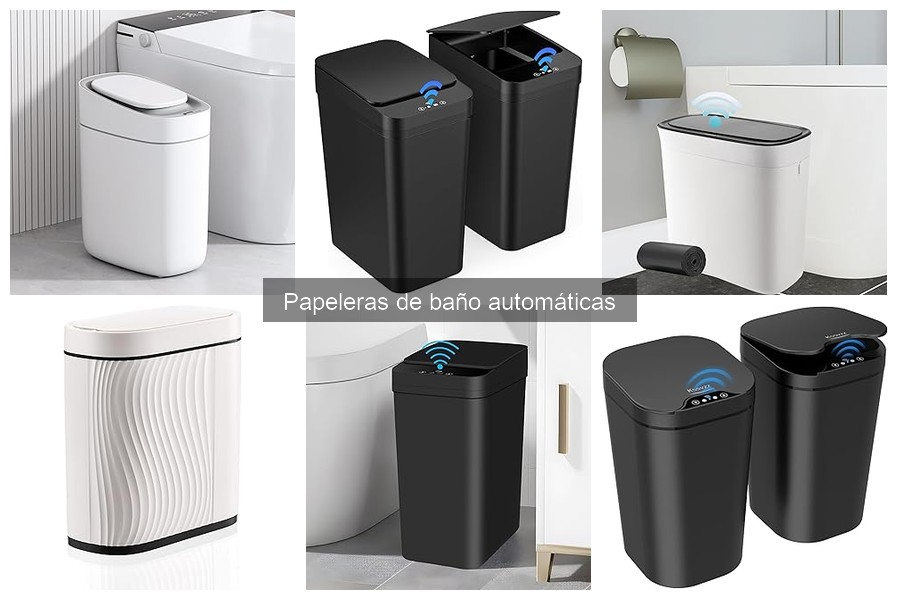 Mejores papeleras automáticas para baño: guía de compra