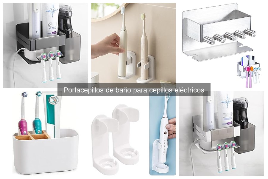 Mejores portacepillos para familias con niños: seguridad y diseño