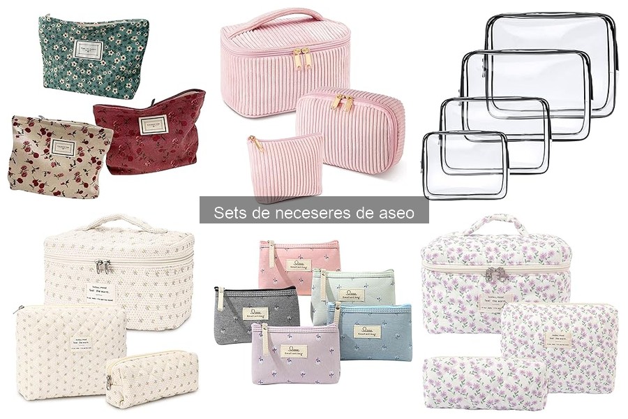 Mejores sets de neceseres de aseo para viajeros