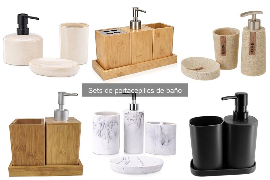 Mejores sets de portacepillos de baño para familias