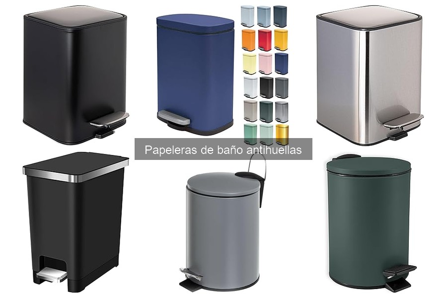Mejores sitios para comprar papeleras antihuellas baratas